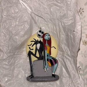 Jack & Sally Disney Nightmare Before Christmas Ornament